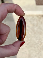 Montana Agate Rope Ring - J