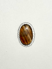 Montana Agate Rope Ring - Q