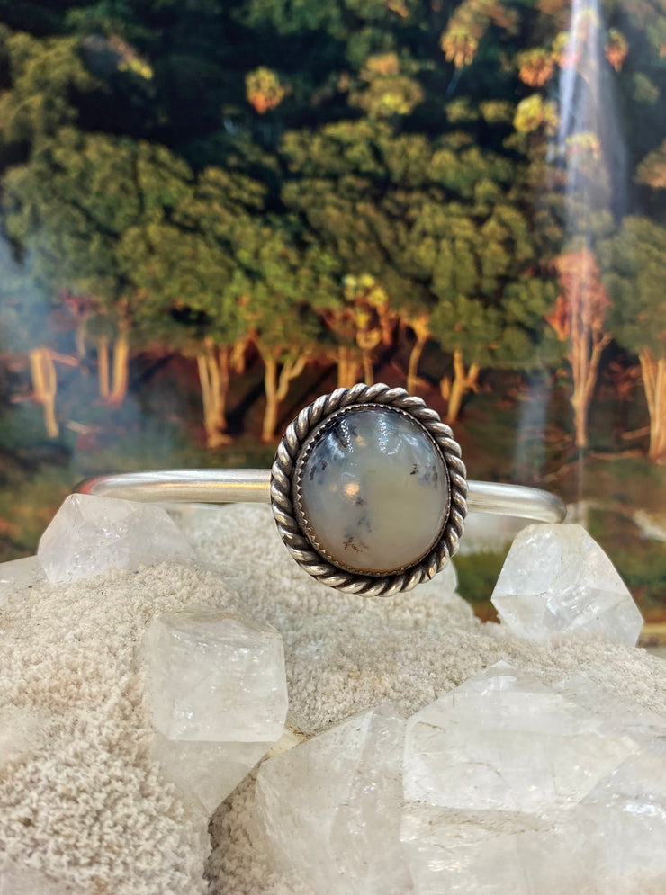 Montana Agate Cuff - Circle